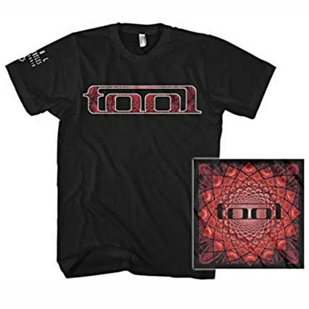 Tool Band Logo Red Pattern Unisex T-shirt Gift For Fan 2 Sided